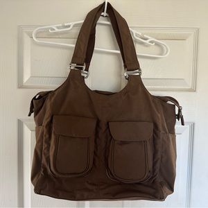 Brown REI Laptop/Tote Bag with tons of pockets